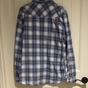 American Eagle Outfitters men's plaid western shirt size XL